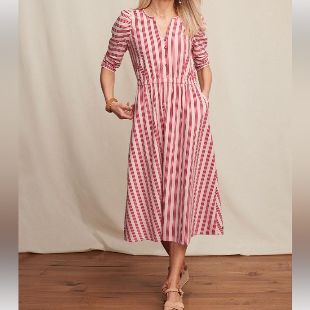 Like New McIntosh Red Striped Knit Dress with tags with FREE SHIPPING🛍